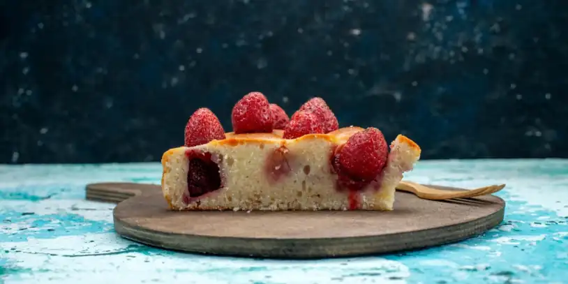 Torta morbida alle fragole