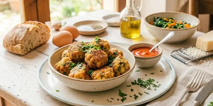 Polpette di pane e avanzi