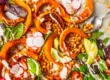 Zucca al forno con ceci